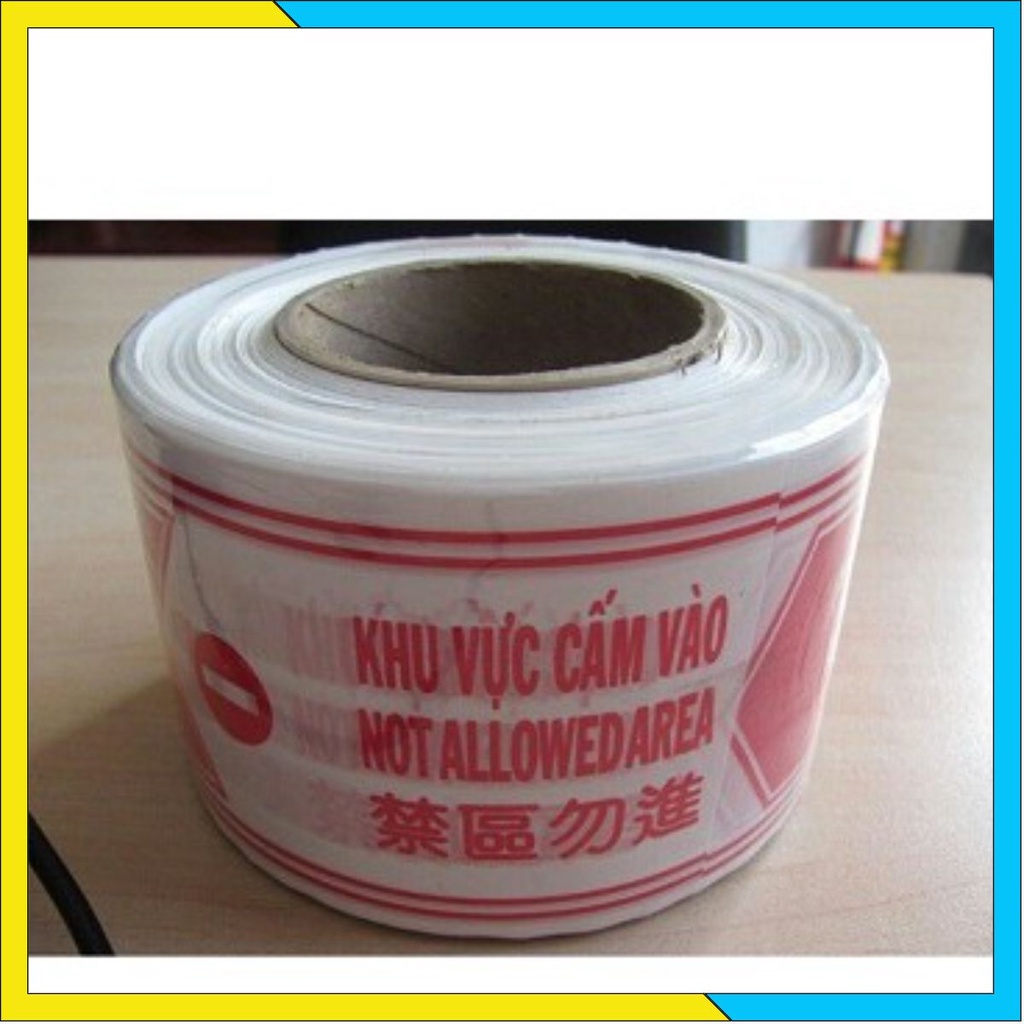 Cuộn dây rào cảnh báo khu vực cấm vào TẶNG 1 CUỒN BĂNG KEO ĐIỆN
