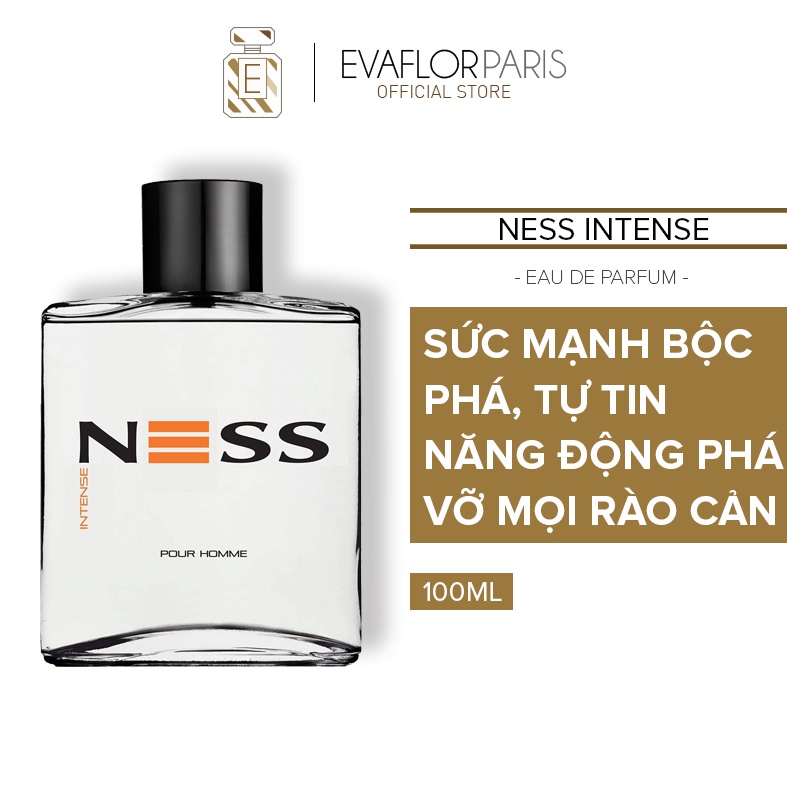 Nước hoa nam Evaflor Ness Intense tự tin, năng động đầy nam tính 100ml