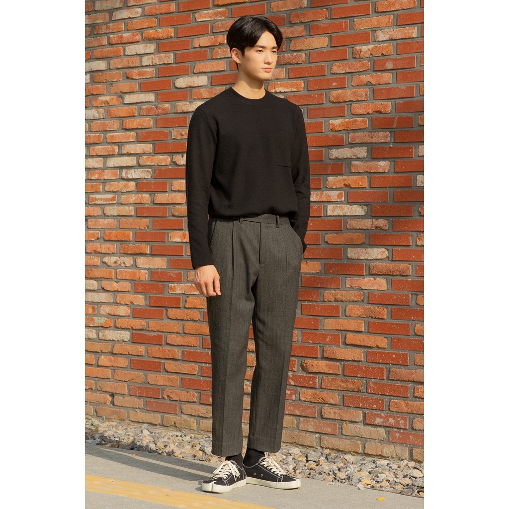 Quần âu 247 - 248 ERRINGBONE OVER FIT