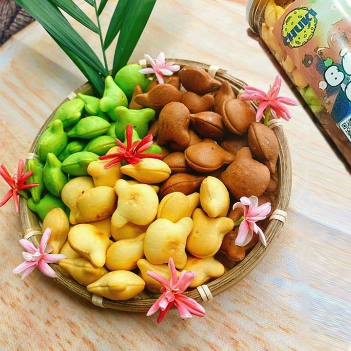 Bánh gấu mix 3 vị 420g ChuKi đồ ăn vặt Saigon