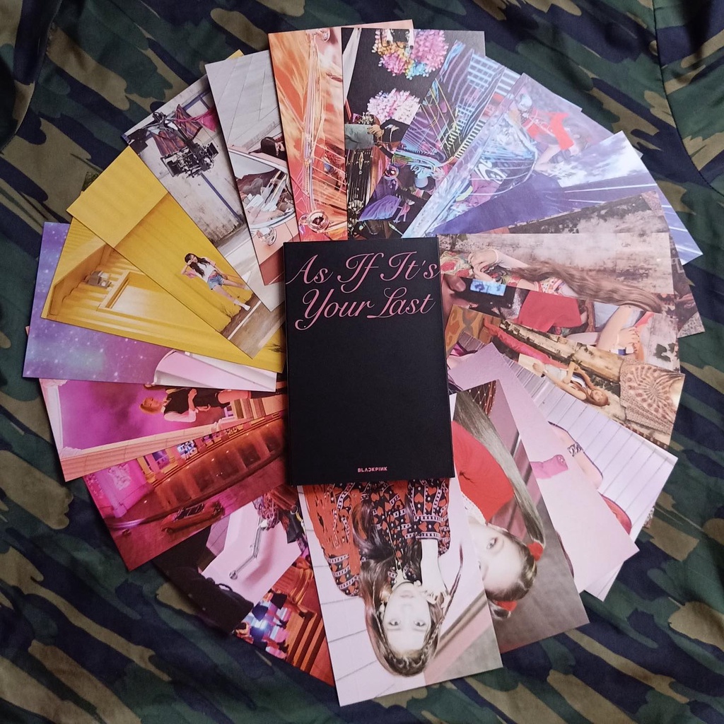 Bộ Ảnh Postcard BLACKPINK As If Your Last - Cửa Hàng Kpop