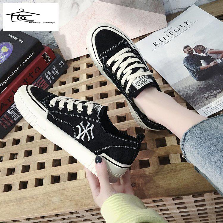 Giày Canvas Cổ Thấp Thời Trang Thu Đông Hàng Mới Dành Cho Bạn Nữ 2022