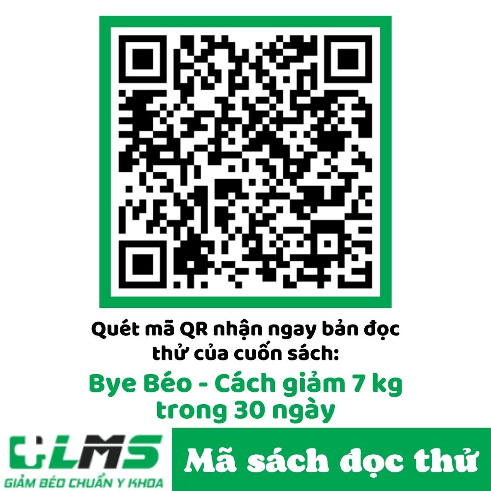 Sách Giảm Cân Bye Béo Cách giảm 7 kg trong 30 ngày - Phan Bảo Long | LMS Giảm béo chuẩn y khoa