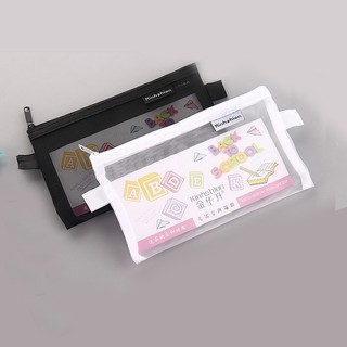 Bóp đựng viết bằng chất liệu lưới nylon tiện dụng