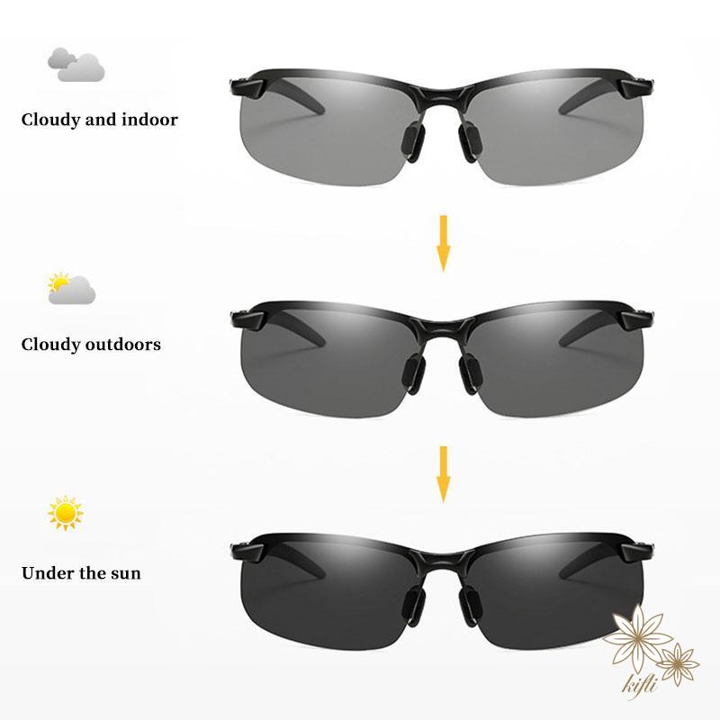 【kifli】Kính Bảo Vệ Mắt Chống Tia UV Khi Lái Xe Ban Đêm Dành Cho Nam Và Nữ