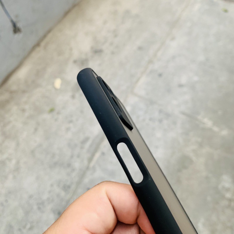 Oppo Realme V11 5G - Ốp lưng chống sốc bảo vệ Camera viền màu su non mặt lưng nhám. Dành cho RealmeV11