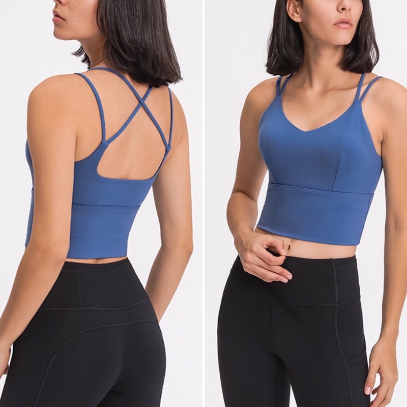 Áo Tập Lululemon Like A Cloud Bra Long Line - Áo Ngực Thể Thao Tập Gym Yoga Cao Cấp