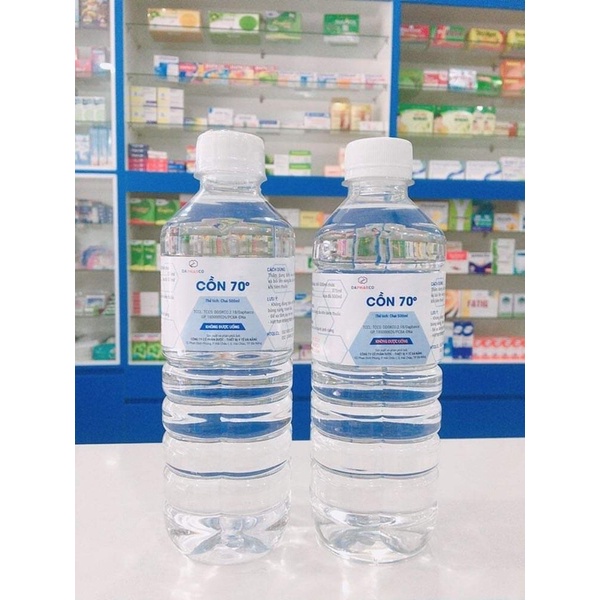 Cồn y tế 70-90 độ 500ml Sát khuẩn, tiệt trùng