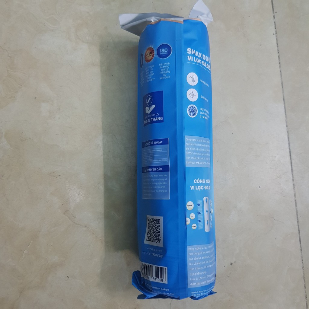 Bộ 3 lõi lọc Karofi chính hãng 1 2 3