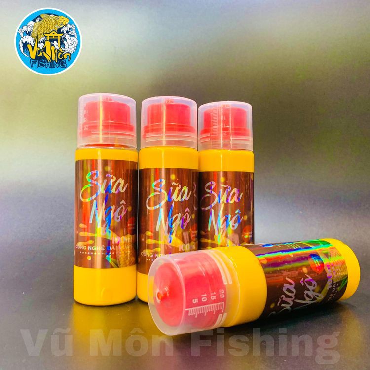 Hương Liệu Câu Cá SỮA NGÔ 100ml | Thính Dụ Cá Chép, Trắm, Trôi - Vũ Môn Fishing