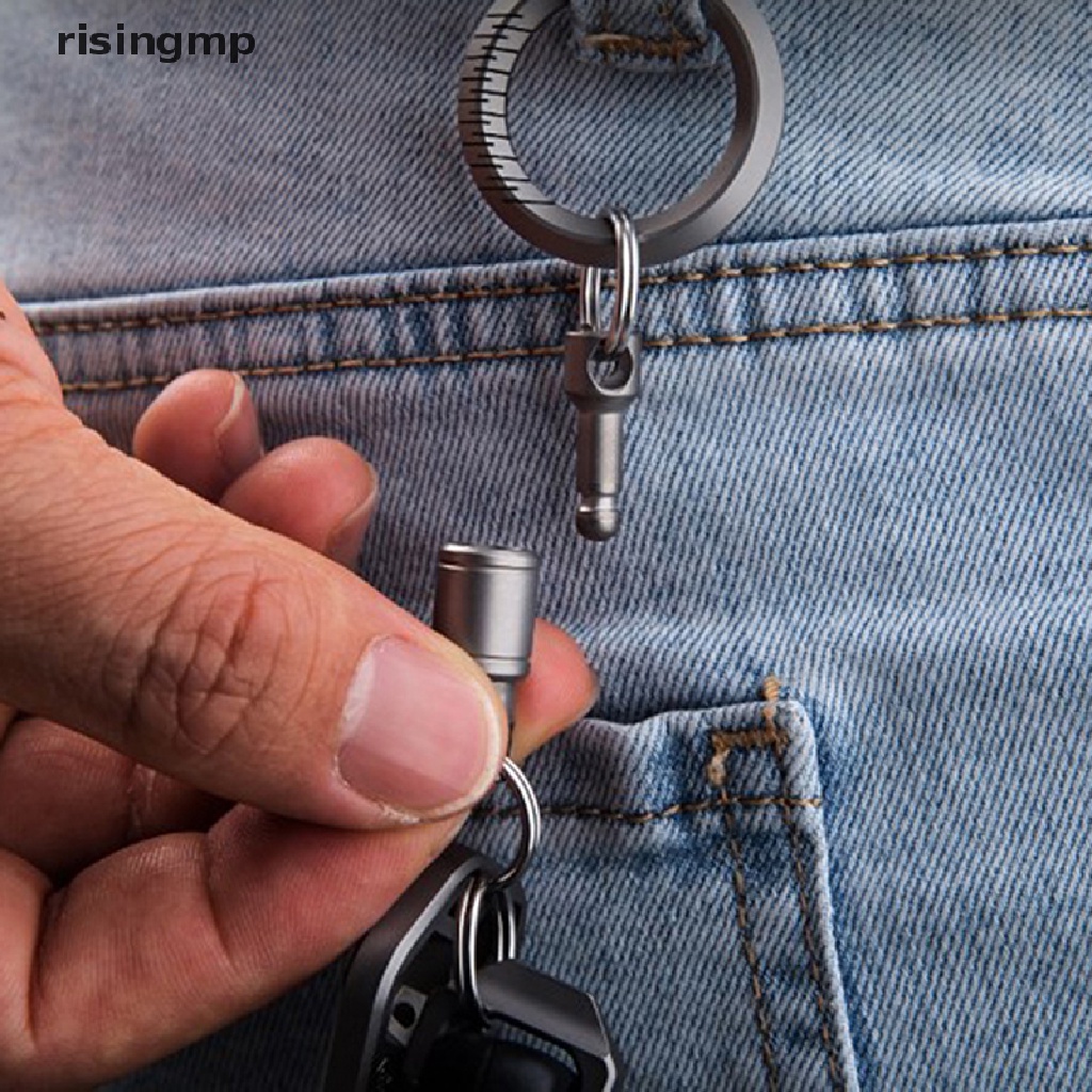 Khóa Xoay EDC Bằng Hợp Kim Titan Di Động Đa Năng Cho Hoạt Động Ngoài Trời ♨Trên đó