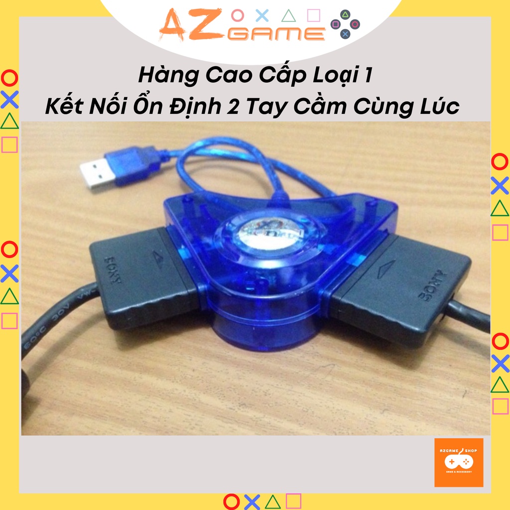 Cổng Chuyển Đổi Tay Game Máy PS2 Sang USB Dùng Trên PC/Laptop