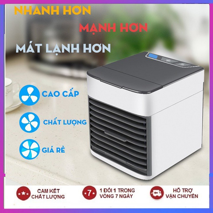 [Mã ELHA22 giảm 5% đơn 300K] Máy quạt điều hòa mini để bàn làm mát không khí bằng hơi nước siêu mát tiết kiệm điện