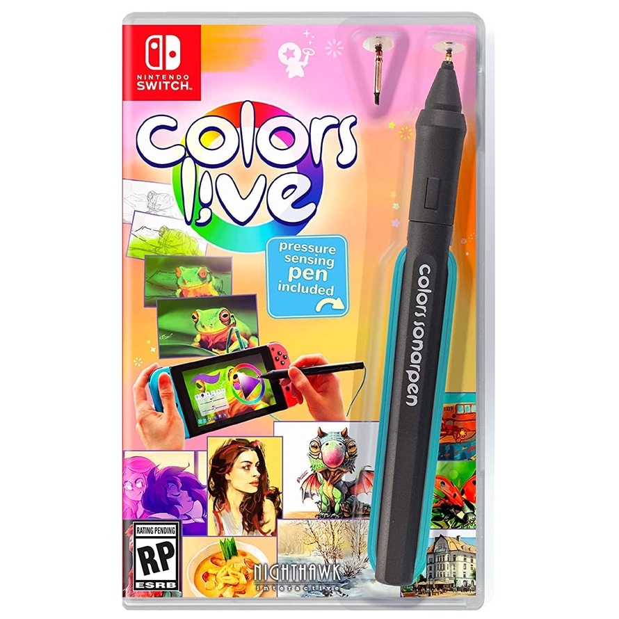 Thẻ Game Nintendo Swicth : Colors Live Tặng kèm Colors SonarPen US