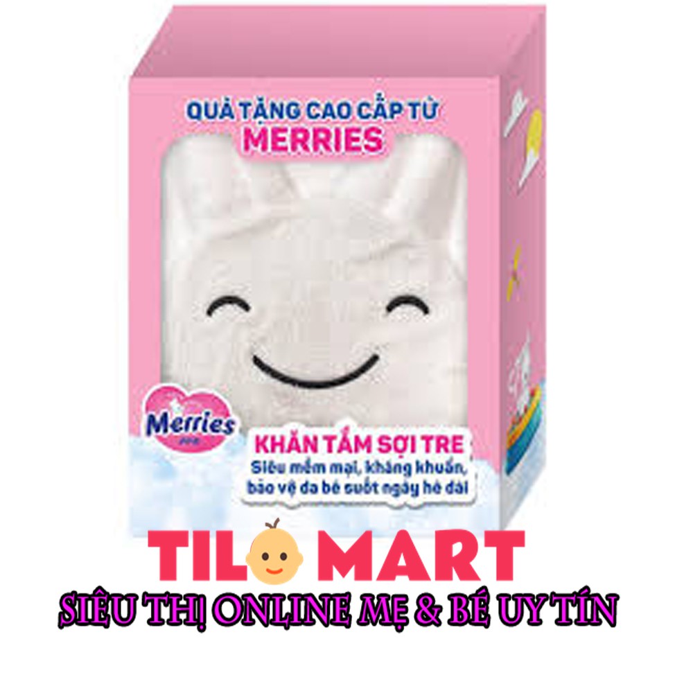 Khăn tắm sợi tre Merries