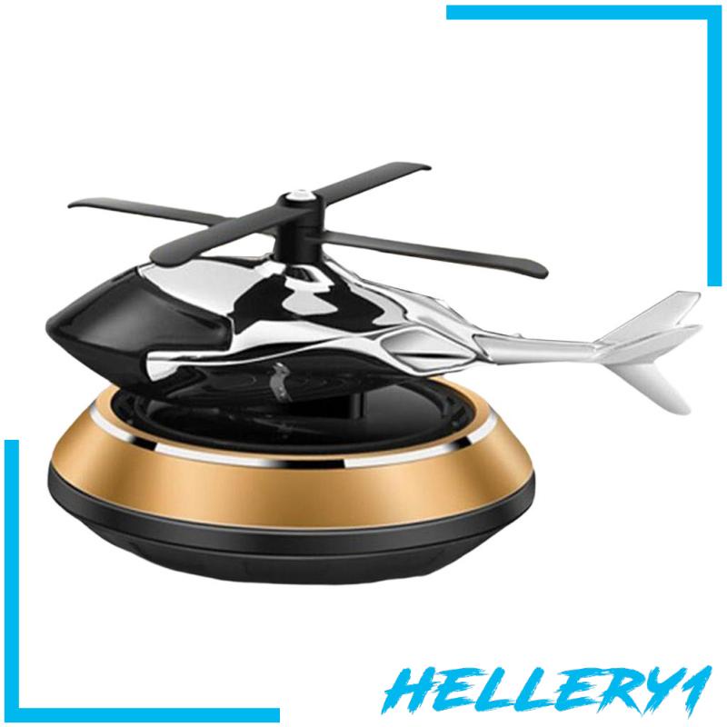 [Hellery1] Máy Khuếch Tán Hương Thơm Xe Hơi Máy Bay Sử Dụng Năng Lượng Mặt Trời Màu Bạc