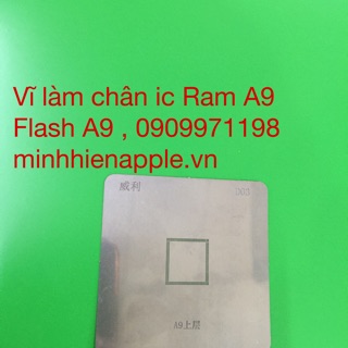 Vỉ làm chân IC Ram iphone A5 6 7 8 9