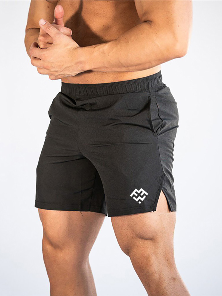 Quần short thể thao thoáng khí nhanh khô dành cho nam tập gym thiết kế thời trang thoải mái