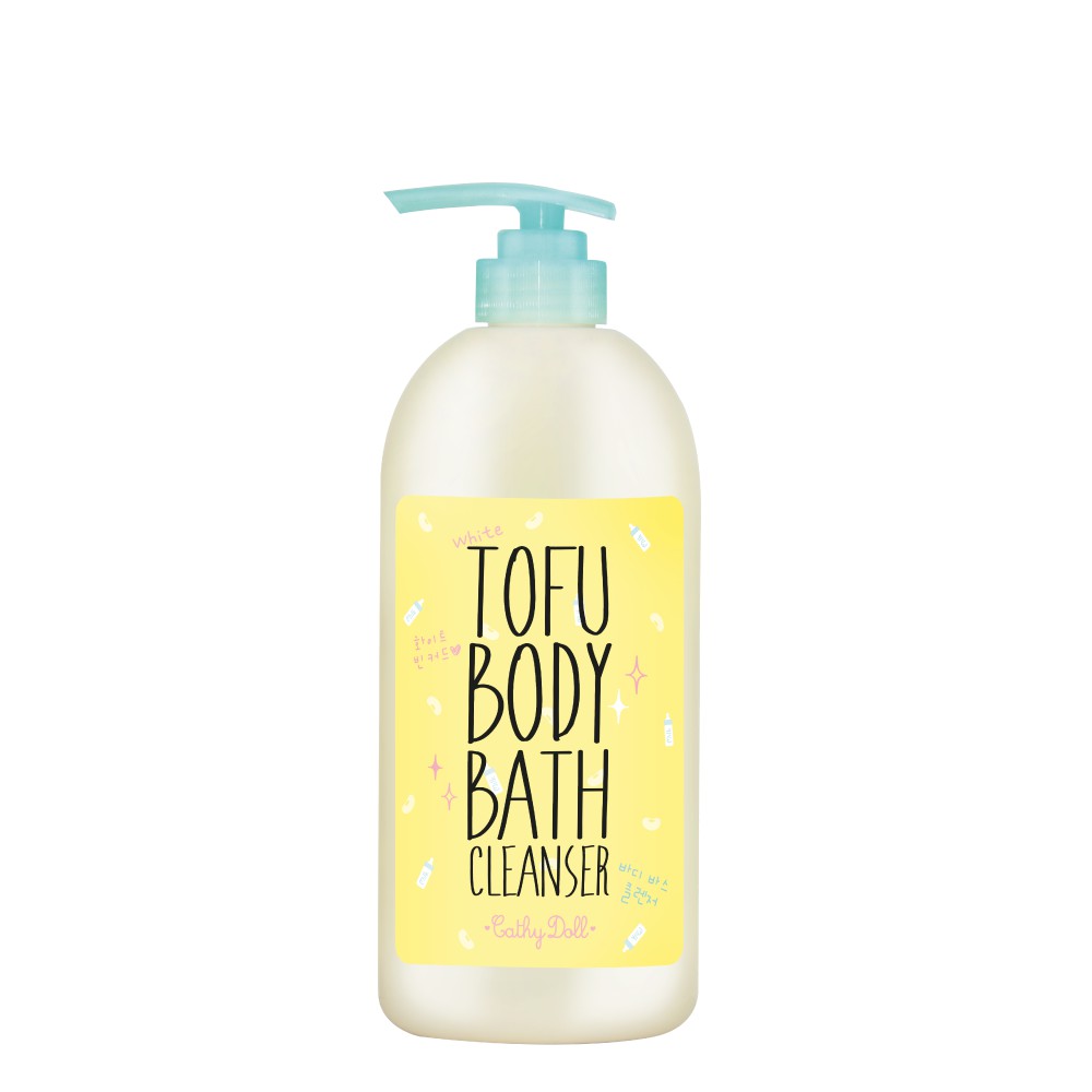 [Mã LTP50 giảm 50000 đơn 150000] Sữa tắm đậu phụ Cathy Doll White Tofu Body Bath Cleanser 750ml