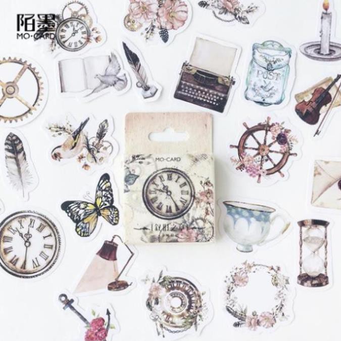 Bộ 46 Sticker Hàn Quốc Kỷ Niệm dán trang trí E15