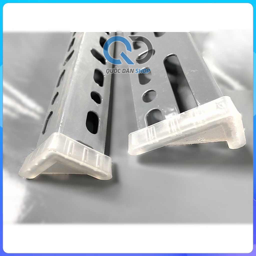 ĐẾ NHỰA - CHÂN NHỰA SẮT V LỖ