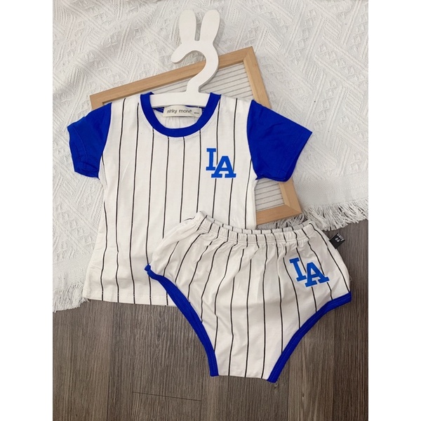 CHIP07 Bộ Chip Thun Lạnh Thể Thao  Cho Bé 4kg đến 14kg