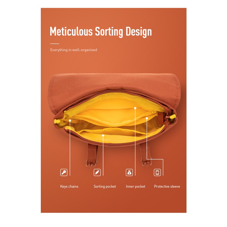 Ba lô đi học MAH nhỏ nhiều màu sắc tùy chọn thời trang dễ thương đơn giản