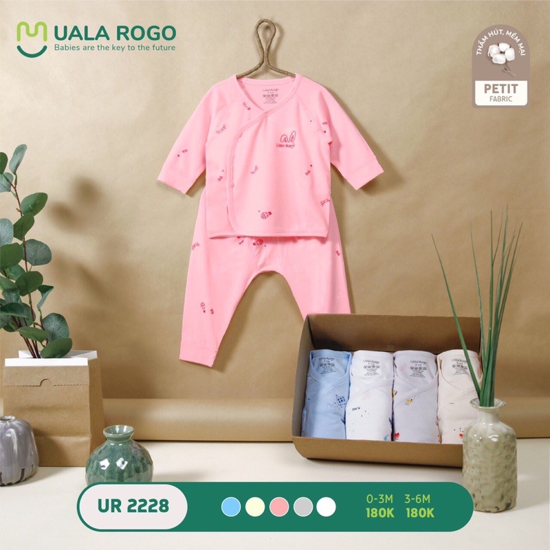 Uala rogo - Bộ dài cài chéo petit giao thông UR2228