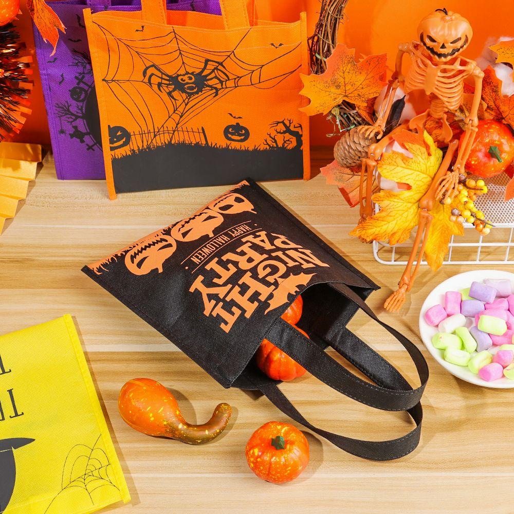 Zaijie Set 24 Túi Đựng Kẹo / Bánh Quy Trang Trí Tiệc halloween