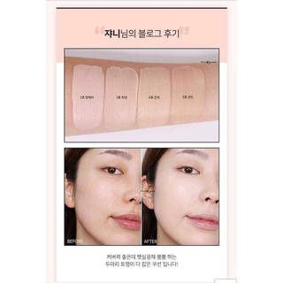 Set Phấn Nước Clio Kill Cover Glow Cushion SPF50+ PA+++