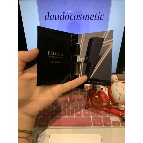 Nước hoa Carolina Herrera Bad Boy EDT - Le Parfum 1.5ml