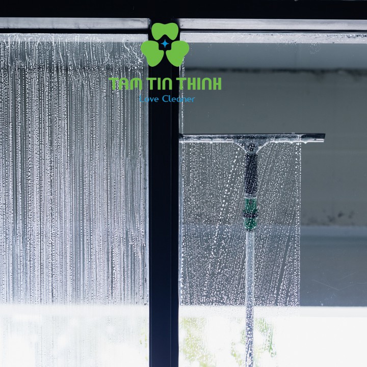 Cây nối lau kính, vệ sinh pin năng lượng mặt trời cán dài bằng nhôm 2.4m 3,6m Baiyun