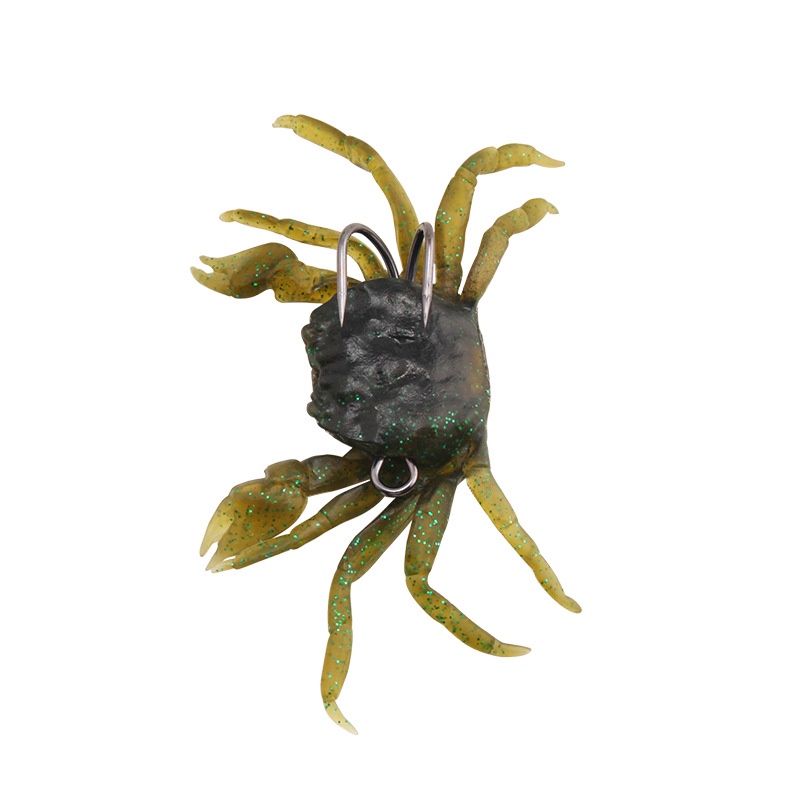 Mồi Câu Cá Giả Hình Con Cua Mềm 13cm 33.5g