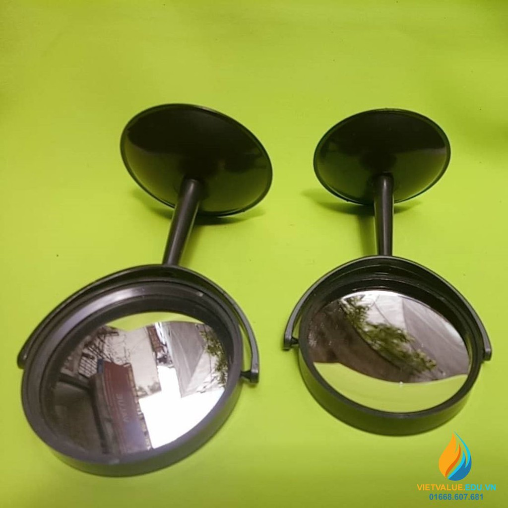Gương cầu lồi, gương cầu lõm, đường kính khung 100mm