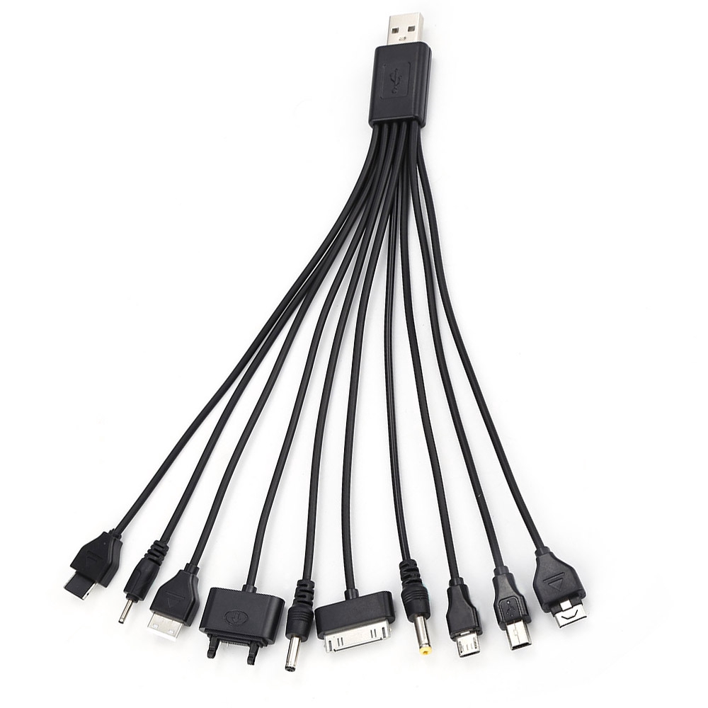 Dây Cáp Sạc Usb 2.0 10 Trong 1 Đa Năng