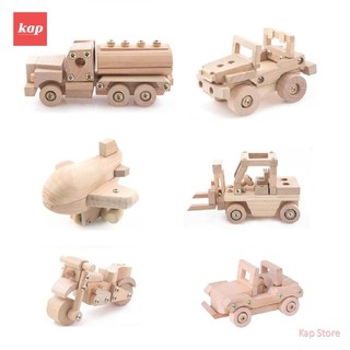 Bộ lắp ráp xe gỗ Tonka - DIY Wooden Toy Cars