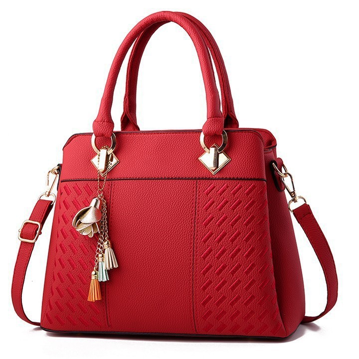 Túi xách nữ công sở da sần nhiều ngăn BAG U CHU31