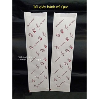 100 túi giấy đựng bánh mì que