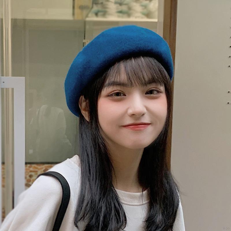 Mũ beret phong cách Pháp cổ điển thời trang thu đông cho nữ