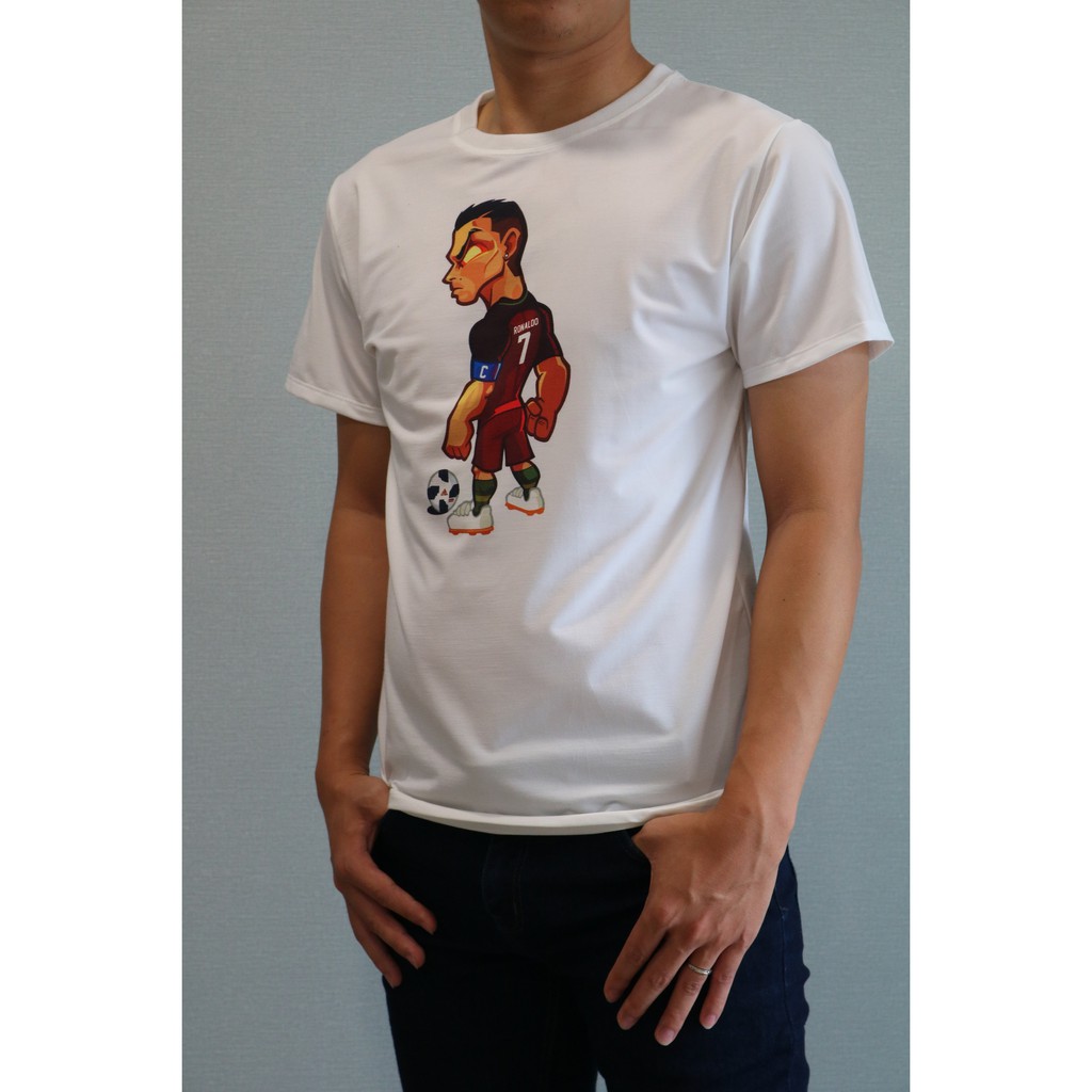 Áo Thun T-shirt Siêu nhân C-R7 Ronaldo full size S,M,L,XL