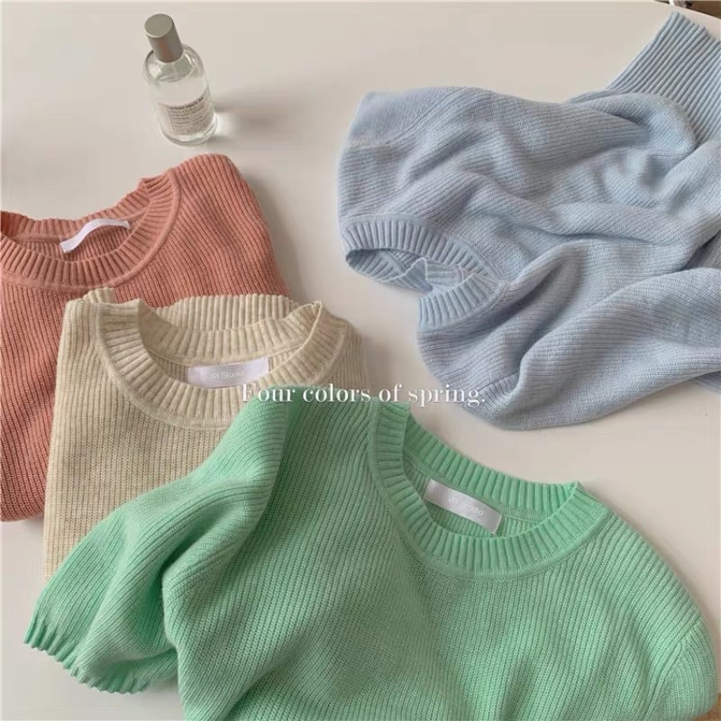 Áo croptop màu basic
