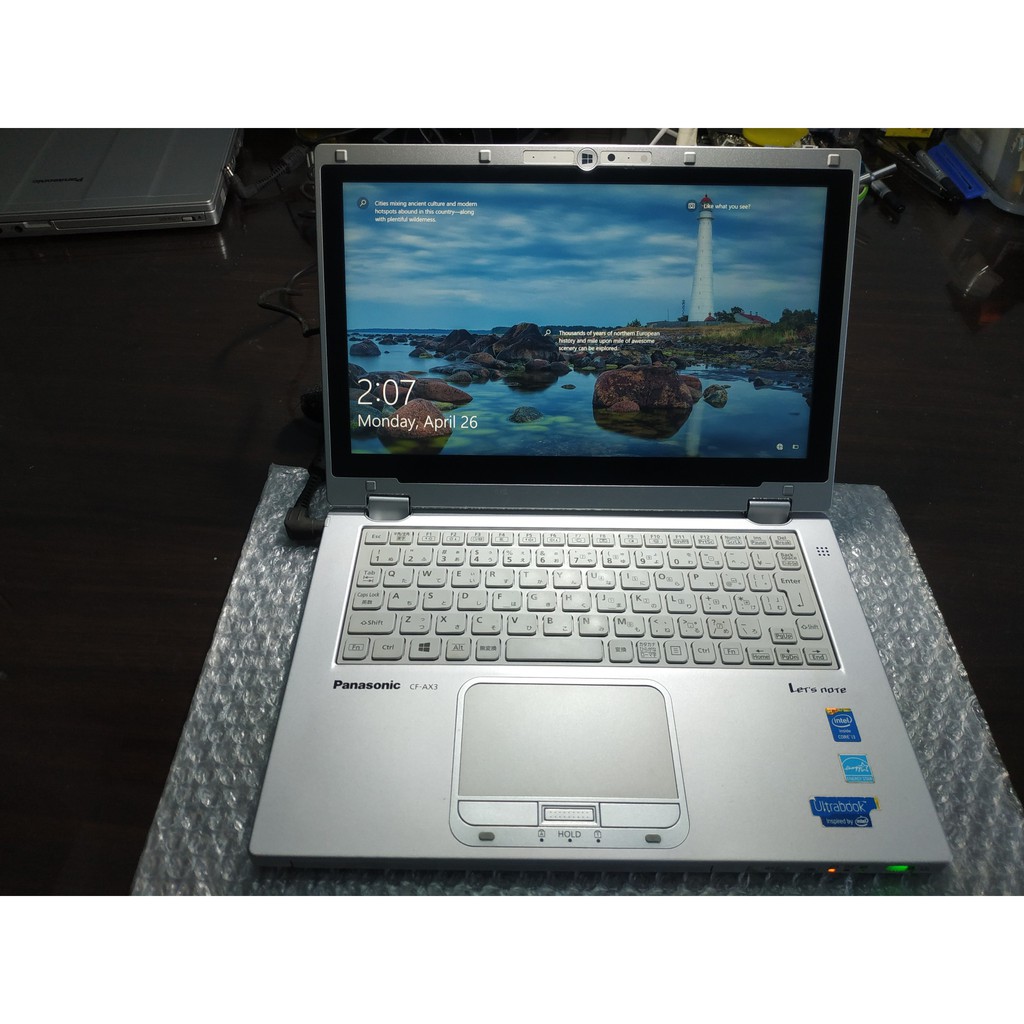 Laptop Panasonic nội địa Nhật Bản CF-AX3, CPU i5-4300U, RAM 4GB, SSD128GB - BH 6 tháng | BigBuy360 - bigbuy360.vn