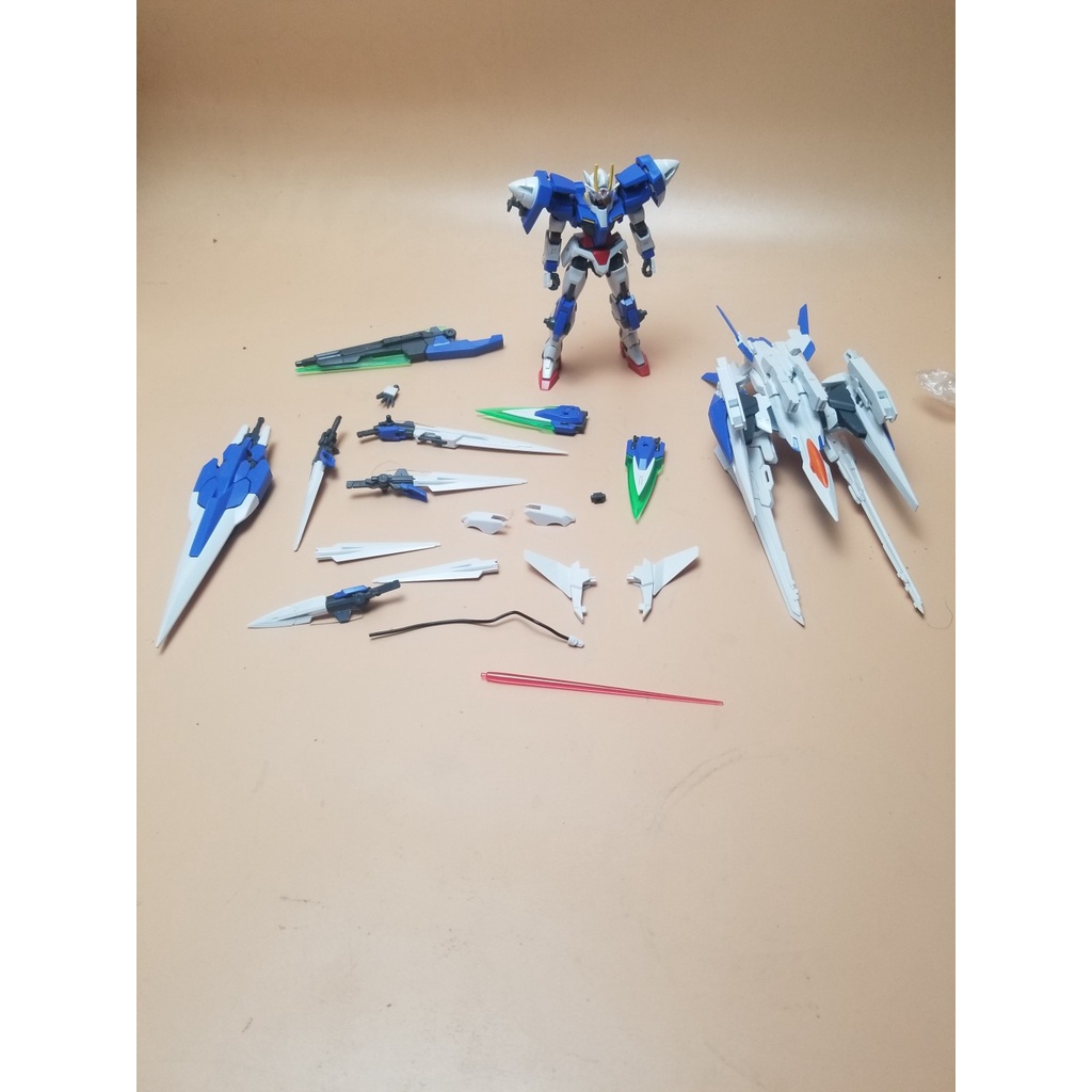 (Mô hình 2nd) HG 1/144 00 Seven sword & XN raiser Gundam bản 2nd