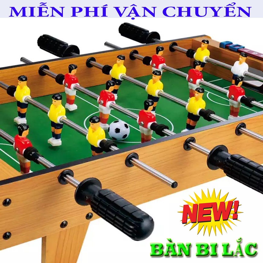 Bàn bi lắc Gỗ 6 tay cầm Chính hãng-Đồ chơi giáo dục-Hot Game giải trí cho Bé và gia đình