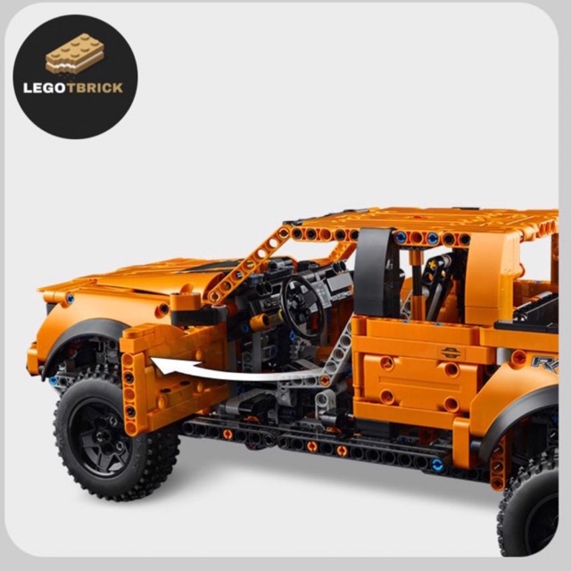 Đồ chơi lắp ráp mô hình thông minh Ford Ranger - Ranger raptor - Tbrick - nonlego