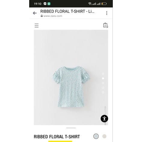 Zara Auth - Áo kiểu bé gái