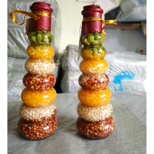 Đồ thờ cúng bàn thần tài, ban thổ địa ngũ đậu may mắn, đồ phong thủy ý nghĩa của ăn của để