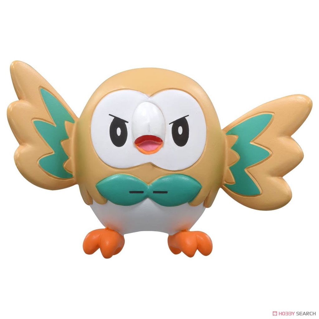 Mô Hình Pokemon Chính Hãng Takara TOMY Monster Colletion - Moncolle Rowlet MS-24