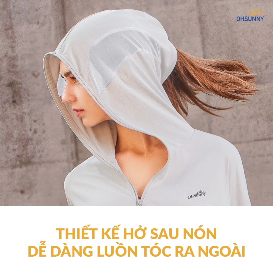 Áo Chống Nắng Nữ OHSUNNY The Secret UPF50+++ SLTC1M204F | BigBuy360 - bigbuy360.vn