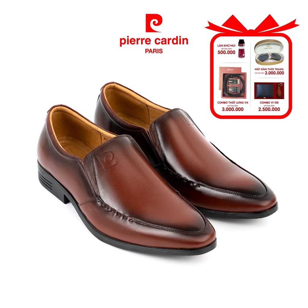 Giày da nam Pierre Cardin PCMFWLE704BRW